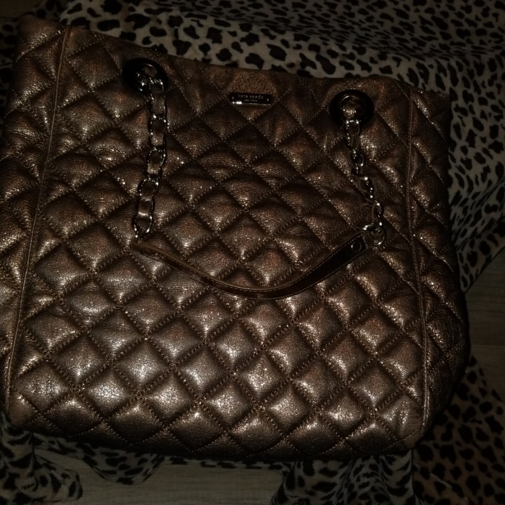 Kate spade Gold Metallic Tote